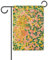 Bandiera da giardino 30,5 x 45,7 cm, a doppia faccia, per esterni, motivo verde e giallo, bandiere da giardino per vacanze in giardino, per tutte le stagioni, decorazioni per esterni, per vacanze in