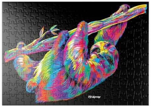 MyPuzzle Sloth Relaxin' - Premium 200 Teile Puzzle - MyPuzzle Sonderkollektion von Puzzle Galaxy
