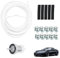 17PCS Fuel Pipe Line Hose Clip Kit Rubber Car Air Parking Heater Tube Durable for Diesel Heater Fuel Line Kit with Tube Replacement Hose Clip Fuel Pipe Line for Webasto Eberspacher