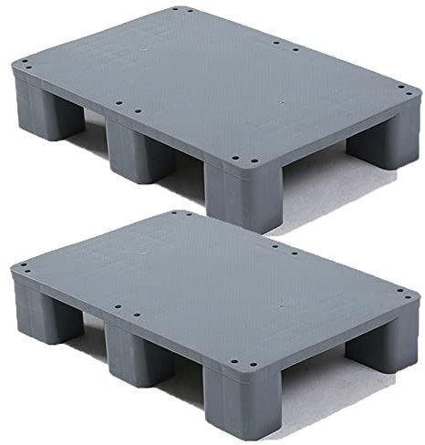 LHLUCKY Hochleistungs-Kunststoffpalette mit Einer Tragkraft von 1100 lb. Modulares Stauregal für die Lagerung im Lager, mit Gabelstaplern kompatible Paletten mit Küchenschrank, Gara