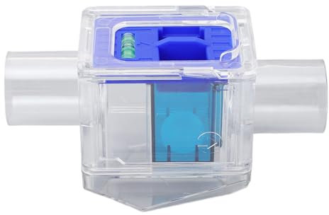 Anti-refoulement, Trois Valves Anti-odeurs, Clapet Anti-retour de Condensat DN25 pour Climatiseur Central avec Raccord fileté, Installation Verticale et Horizontale, adapté à