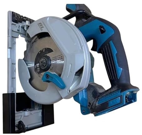Wall Mount Bracket for Makita DHS680 – Heavy-Duty Circular Saw Holder for Garage or Workshop Storage – Black (Compatible Accessory)