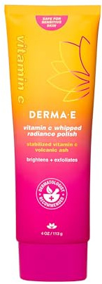 Vitamin C Whipped Radiance Polish, For All Skin Types, 4 oz (113 g), DERMA E
