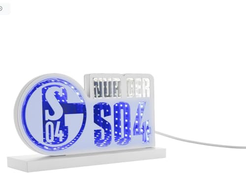 FC Schalke 04 LED-Licht Nur der S04 Mirror