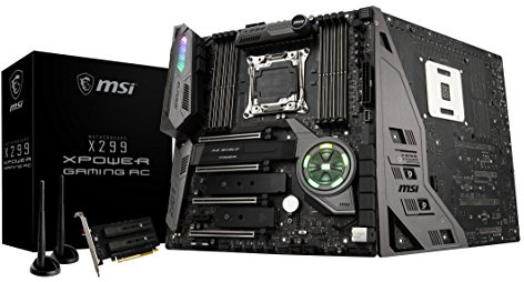 MSI X299 XPOWER GAMING AC, LGA 2066,DDR4, HDMI, 3x Turbo M.2 & 13x USB 3.1(3x Gen2 & 10x Gen1)