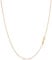 KEZEF Rose Gold Plated Sterling Silver Italian Box Chain Necklace for Women, Girls and Men | Thin and Strong 0.7mm Solid 925 Silver Necklace with Spring Ring Clasp - 30 Inches | 75cm