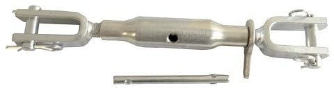 Brazo elevador lateral mecánico Ama: Brazo elevador para tractor con rosca M22x2,5, longitud de 380 a 530 mm