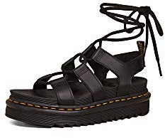 Dr. Martens 8 Eye Boot, Anfibi Donna, Black, 41 EU