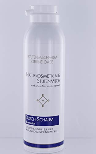 Duschschaum mit Stutenmilch 200 ml Naturkosmetik hohem Stutenmilchanteil Shower