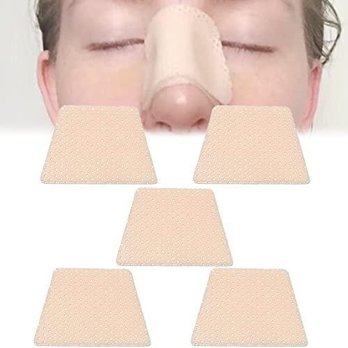 Thermoplastische Nasenschienen – externe Unterstützung für Nasenbügelfrakturen, Rhinopla-Sty-Septopla-sty, Harnation, orthopädische Immob-ilisation, 5 Stück (L)