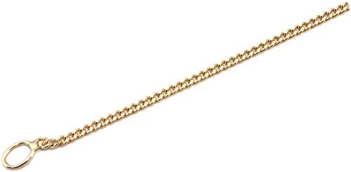 Panzerkette Panzer Kette Gold 585 1,3 mm 42 cm Gelbgold massiv 14 Karat Unisex