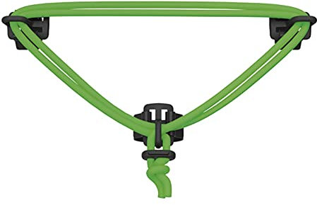 carryyygum Lenkerspannband für Fahrrad-Lenker | Mini-Gepäckträger 105cm | Gummiband, Gepäckspanner, Spanngummi, Gepäckband, Expander | schlanke Alternative zu Fahrradtasche, Fahrradkorb (grün)