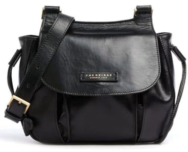 The Bridge Borsa Donna 4411115H Nero shopper media spalla tracolla crossdoby camilla