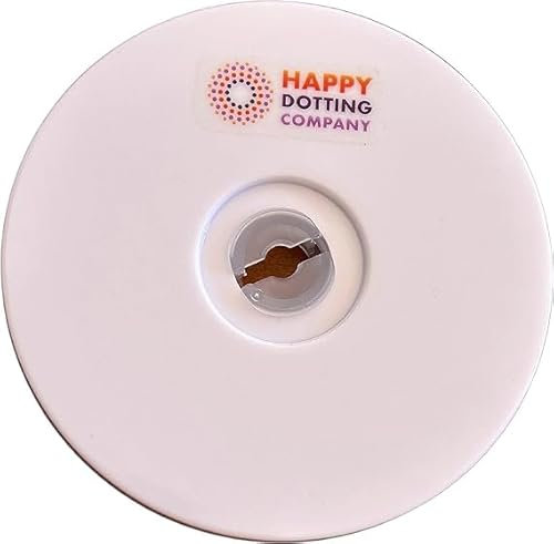 10,2 cm – Drehteller zum Malen – Happy Dotting Company – Bester kleiner Drehteller für Punktkunst – Must-Have Werkzeug für Mandala-Kunst-Steinmalerei – Lazy Susan – um 360 Grad drehbar