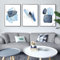 UGZDEA Abstrakt Leinwand Poster 3er Set, Moderne Geometrie Formen Leinwand Bilder Wohnzimmer Schlafzimmer Deko Bild-Ohne Rahmen(A,3x50x70cm)