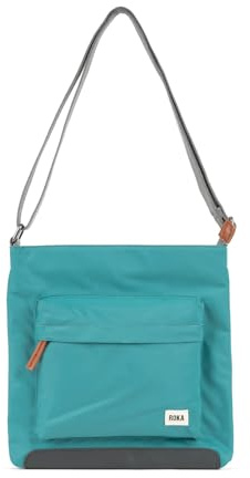 ROKA London Kennington Sustainable Crossbody Petrol