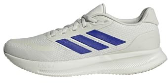 adidas Herren Runfalcon 5 Running Shoes Laufschuhe, Orbit Grey/Lucid Blue/FTWR White, 50 2/3 EU