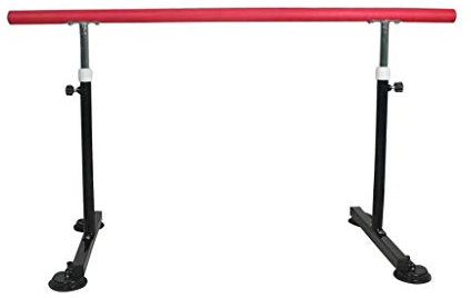 XAoSCd Ballettstange, Mobile Ballettstange, Tragbare Ballettstange, Verstellbar, Tanz- Und Stretching-Ballett, 70–110 cm, Für Zuhause, Tanzstange, Fitness, Mit Saugnapf (1 M)