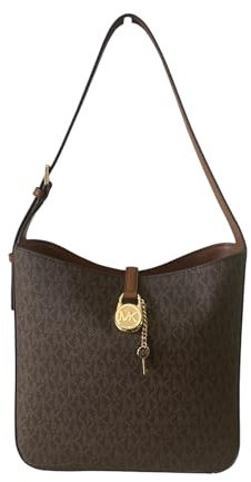 Michael Kors Lyra Umhängetasche, Braun, 27 x 23 x 11 cm, Marke: Michael Kors - EAN: 0197853079830