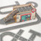 Vemkel Puzzle in legno strada e garage, giochi dai 3 anni, puzzle in legno dai 3 anni, puzzle Jigsaw, giochi educativi dai 3 anni, giochi prescolari — 38 pz