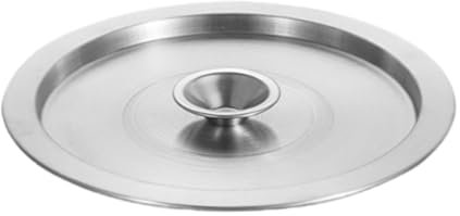 MagiDeal Coperchio per Padella Coperchio per pentola Coperchio in Acciaio Inossidabile antiscottatura Coperchio per pentole da Cucina Coperchio per Padella, 28 Cm