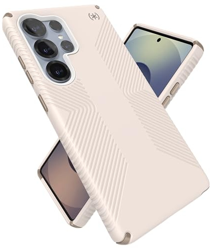 Speck Samsung Galaxy S25 Ultra Hülle – Magnet-Hülle, 3,5 m Fallschutz, rutschfeste Griffe, Samsung S25 Ultra Hülle Magsafe – erhöhte Einfassung und verbesserte Tasten – Presidio 2 Grip
