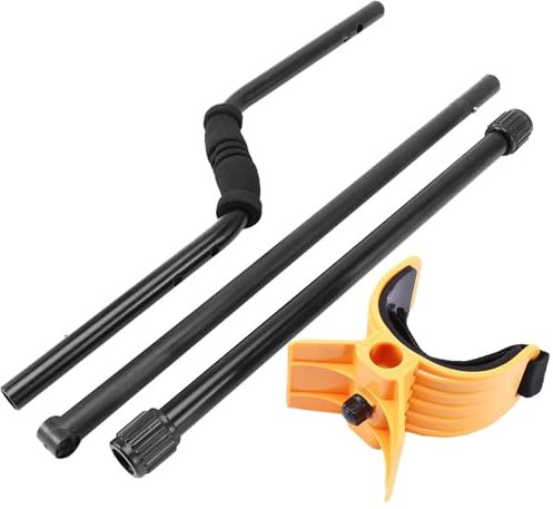 NADCFN Tragbar Metallsuchgerät Detektorzubehör für TX850 Metalldetektor-Armlehne und Stab ohne Steuereinheit und Spule Metalldetektor