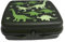 Tupperware Sandwich-Box Aufbewahrungsbox Brotdose quadratisch mit Scharnier und Verriegelung (grün DInosaurier)