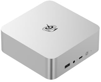 Beelink Mini PC EQi13, Intel Core i7 13620H(10C/16T, up to 4.9GHz), 32GB DDR4 1TB M.2 PCIe4.0 SSD Windows 11 Pro, 4K Dual Display, Dual 1000M LAN, WiFi6, BT5.2, Built-in PSU