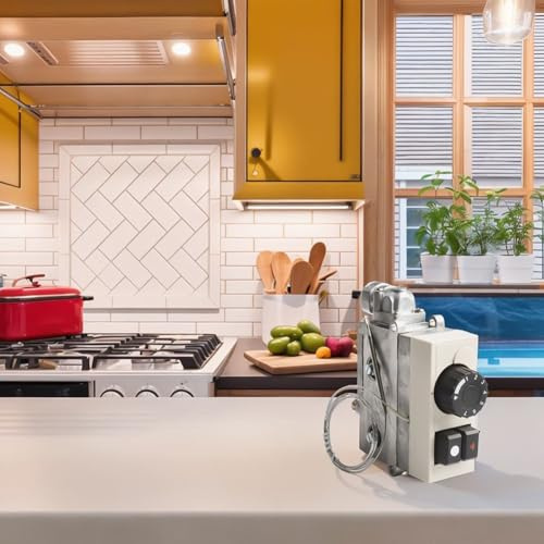710 Thermostat de vanne de contrôle de gaz pour friteuses, woks, cuiseurs vapeur et fours commerciaux - Gamme 120-200 °C, construction ABS, haute pression nominale (50 MPa)