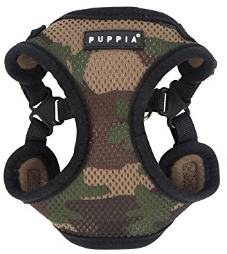 Puppia PARA-HC1533 SOFT HARNESS C, S, camo