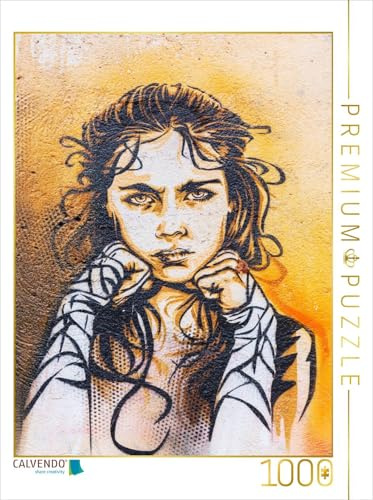 CALVENDO Puzzle Streetart in Paris, Frankreich | 1000 Teile Lege-Größe 48 x 64 cm Foto-Puzzle für glückliche Stunden