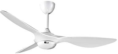 reiga 132cm Bright White Smart Ceiling Fan with Dimmable LED Light Smart App WIFI Remote Control, Modern Blades Quiet Reversible DC Motor, 6-Speed, Timer