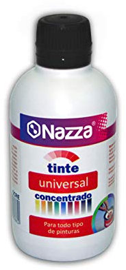 Tintes Universales Concentrados para Pinturas de todo tipo | Muy recomendado también para Resinas y barnices al Agua | Color Negro | Formato de 250 ml