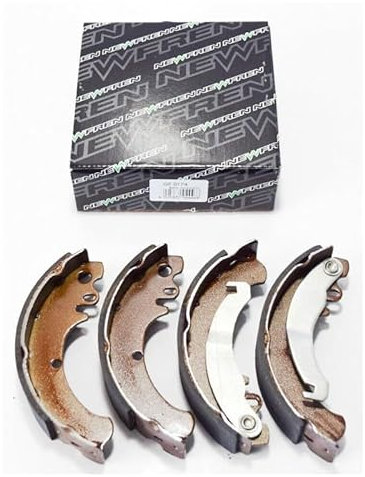 GF0174 GANASCE FRENO SERIE RUOTE POSTERIORI 4PZ PIAGGIO APE EURO 2 50 2003-2016 TAMBURO