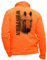 Reiter-Fleece orange personalisiert mit einem Pferd Horse - Reitkleidung Größe L