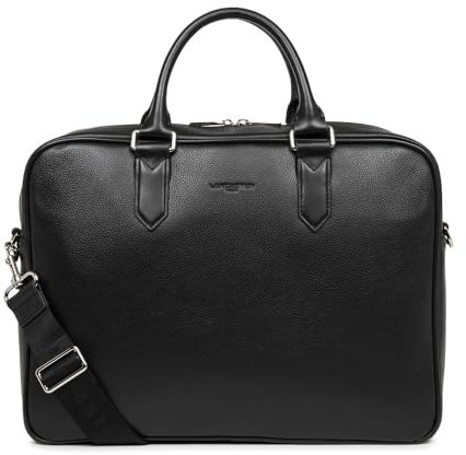 Lancaster Milano Gentlemen Portfolio Document Holder Bag Noir