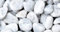WUEFFE Ciottoli di Marmo Bianco Carrara - Sacchi da 25 kg - Sassi Bianchi Pietre Giardino (40/60 mm., 4 Sacchi da kg.25)