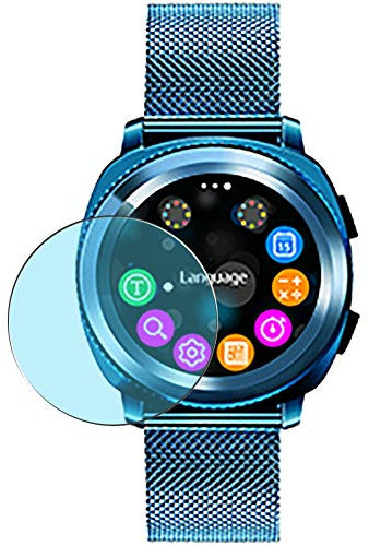 Vaxson 3 Stück Anti Blaulicht Schutzfolie kompatibel mit Microwear L2 Smartwatch smart watch Bluelight folie folien Displayschutzfolie ( nicht Panzer Schutz Glas folie SchutzGlas nicht PanzerGlas )