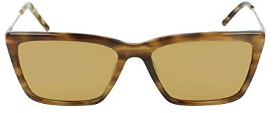 DKNY Damen DK709S Sunglasses, Brown Horn, Einheitsgröße