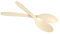 PZ 100 CUCCHIAINI COMPOSTABILI BEIGE CM 12 PALETTE PER GELATO, YOGURT E SEMIFREDDI SPOON