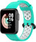 WIIKAI Cinturino Compatibile per XiaoMi Mi Watch Lite/per Redmi Watch Regolabile di Ricambio Bracciale.(Teal White)