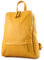 modamoda de T138 borsa zaino in pelle da donna fatta a mano in Italia, Farbe:Senfgelb2021