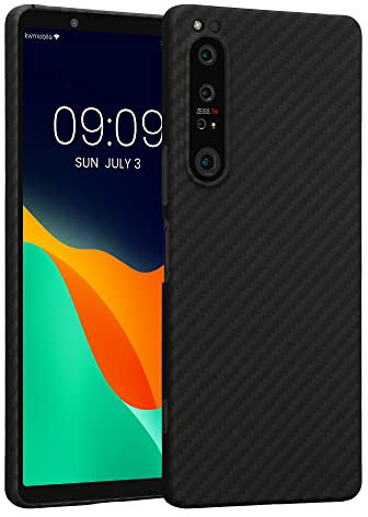 kalibri Cover Compatibile con Sony Xperia 1 IV - Custodia in aramide Cover Ultra Resistente - Backcover Protezione Case