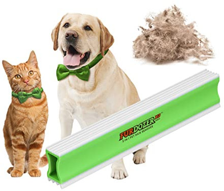 Neater Pet Brands FurDozer X3 Tierhaarentferner – 3-in-1 Hunde- und Katzenhaarentferner – Autoaufbereitung – Fusselbürste, X3 MEGA