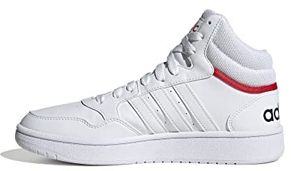 Adidas Damen Hoops 3.0 Shoes-Mid (Non-Football), FTWR White/FTWR White/FTWR White, 36 EU