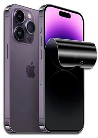 CUFEREDU 2pcs Privacy Hydrogel Folie für iPhone 13 Pro Max 6.7 Flexibel Anti-Peeping Bildschirmschutz HD TPU Film Explosionsgeschütztes nicht gehärtetes Glas