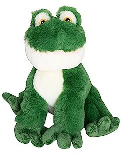 Nitro HEITMANN DECO PET Plüsch Frosch - grün - ca. 20cm - Nachhaltig - aus 100% Recyclingmaterial