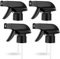 Ouligay 4Pcs Spray Bottle Replacement Trigger Sprayer Head Round Bottle Nozzle Heavy Duty Plastic Mist Spray for Garden Cleaning Kitchen Home Office