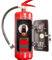 ZZPXMY Feuerlöscher Mini Bar Weinkühler,Kreative Neuheit Wein Storage Box,Metall Mini Bar,Feuerlöscher Form Wein Storage System,Kreative Feuerlöscher Form Wein Storage System. (Rot)
